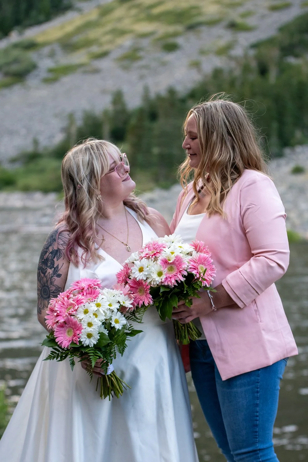Pretty in Pink Colorado Elopement