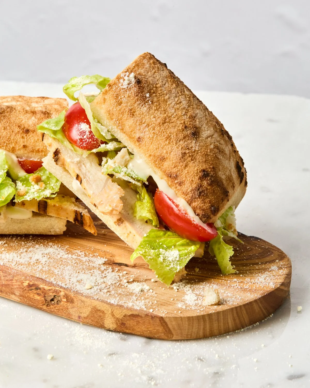 Images of tasty sandwiches by Toronto based food photographer Joanna Wojewoda.