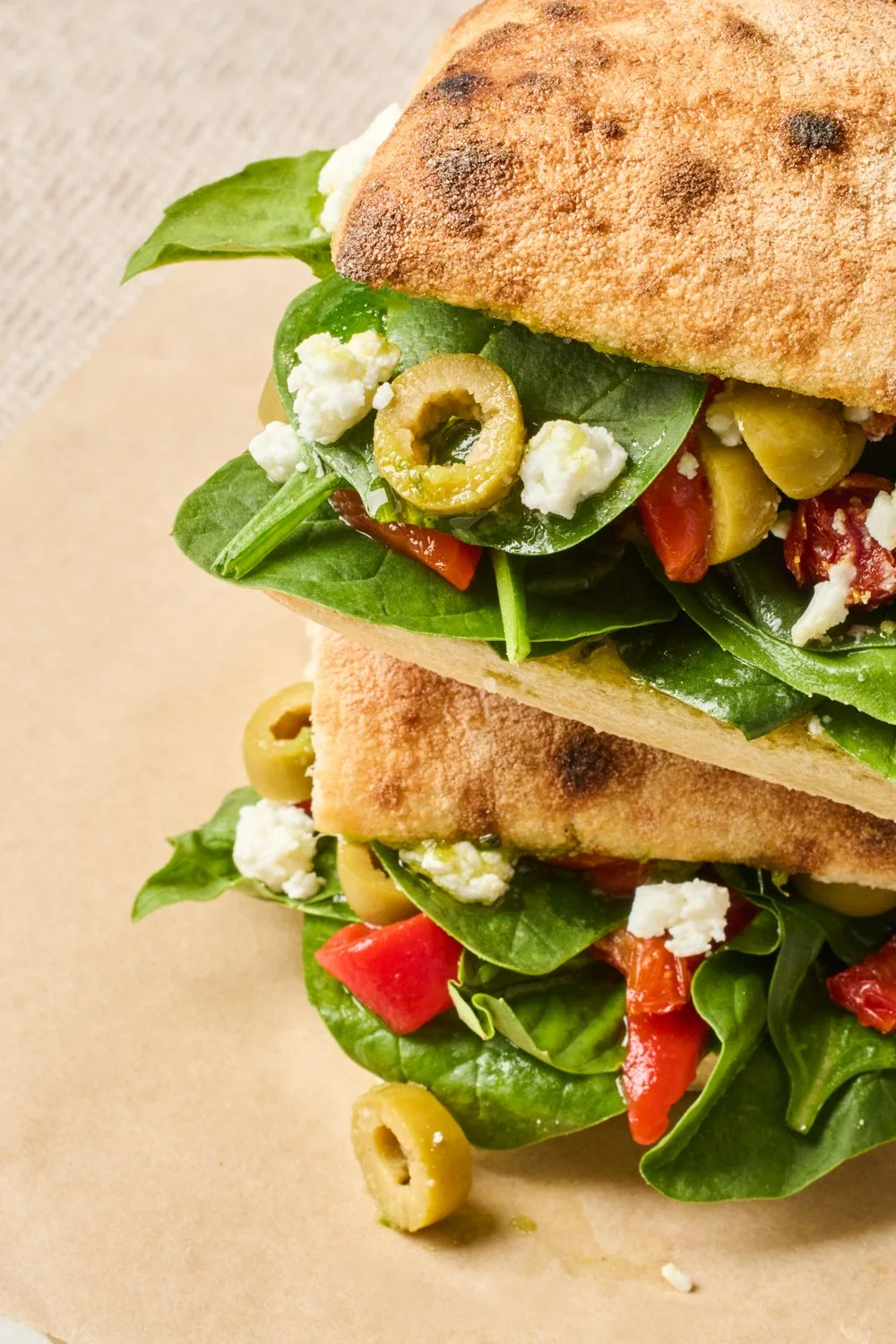 Images of tasty sandwiches by Toronto based food photographer Joanna Wojewoda.