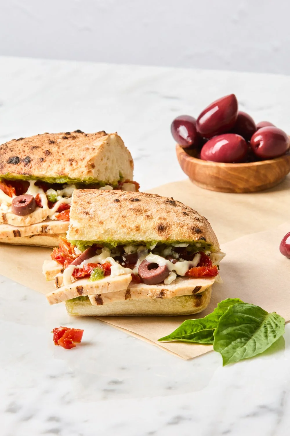 Images of tasty sandwiches by Toronto based food photographer Joanna Wojewoda.