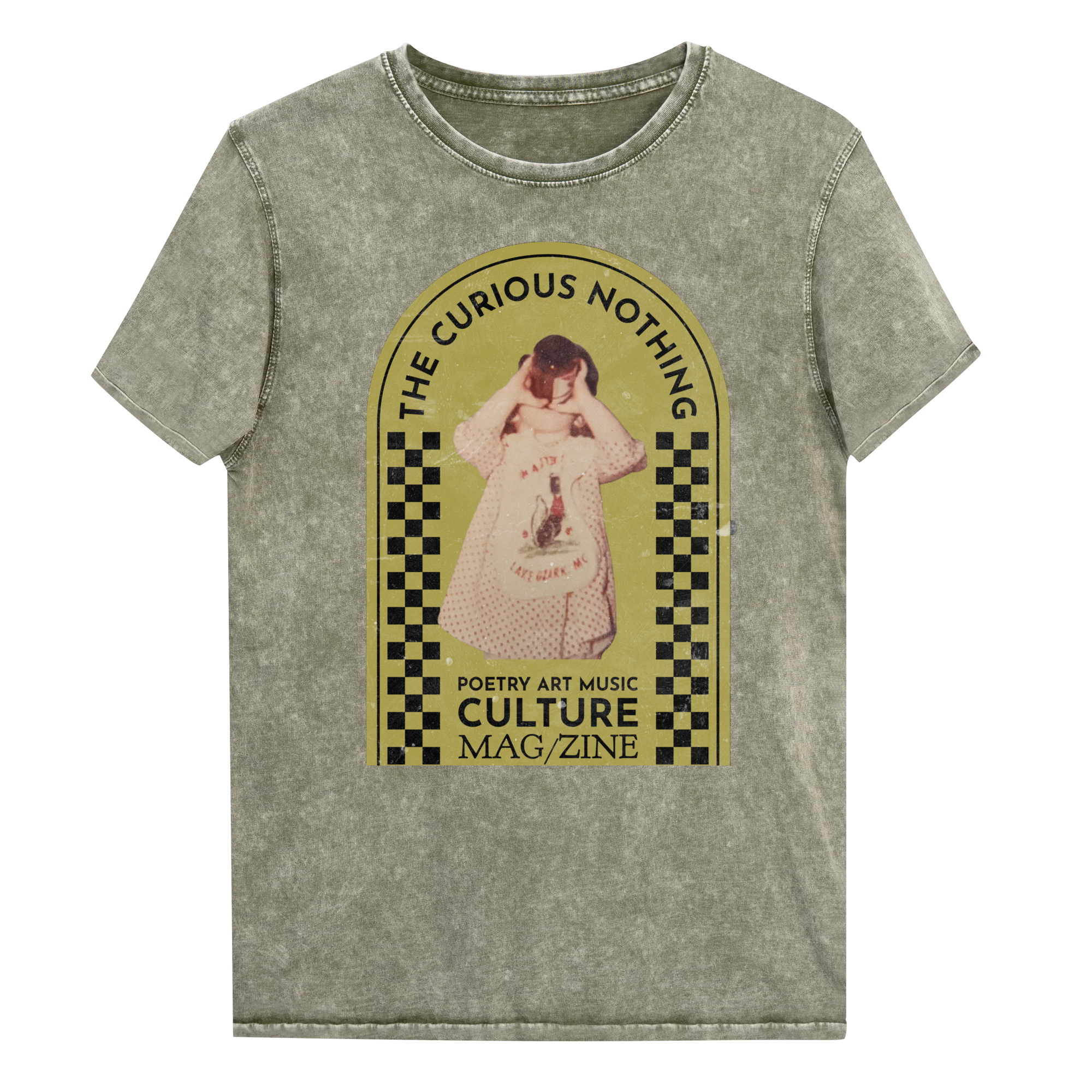 unisex-denim-t-shirt-dark-army-green-front-68950e04c73a9.png