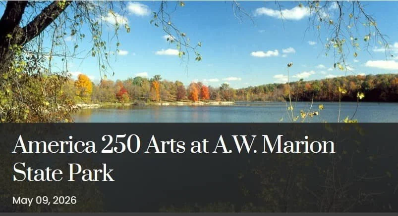 America 250 Arts at A.W. Marion Park May 9, 2026