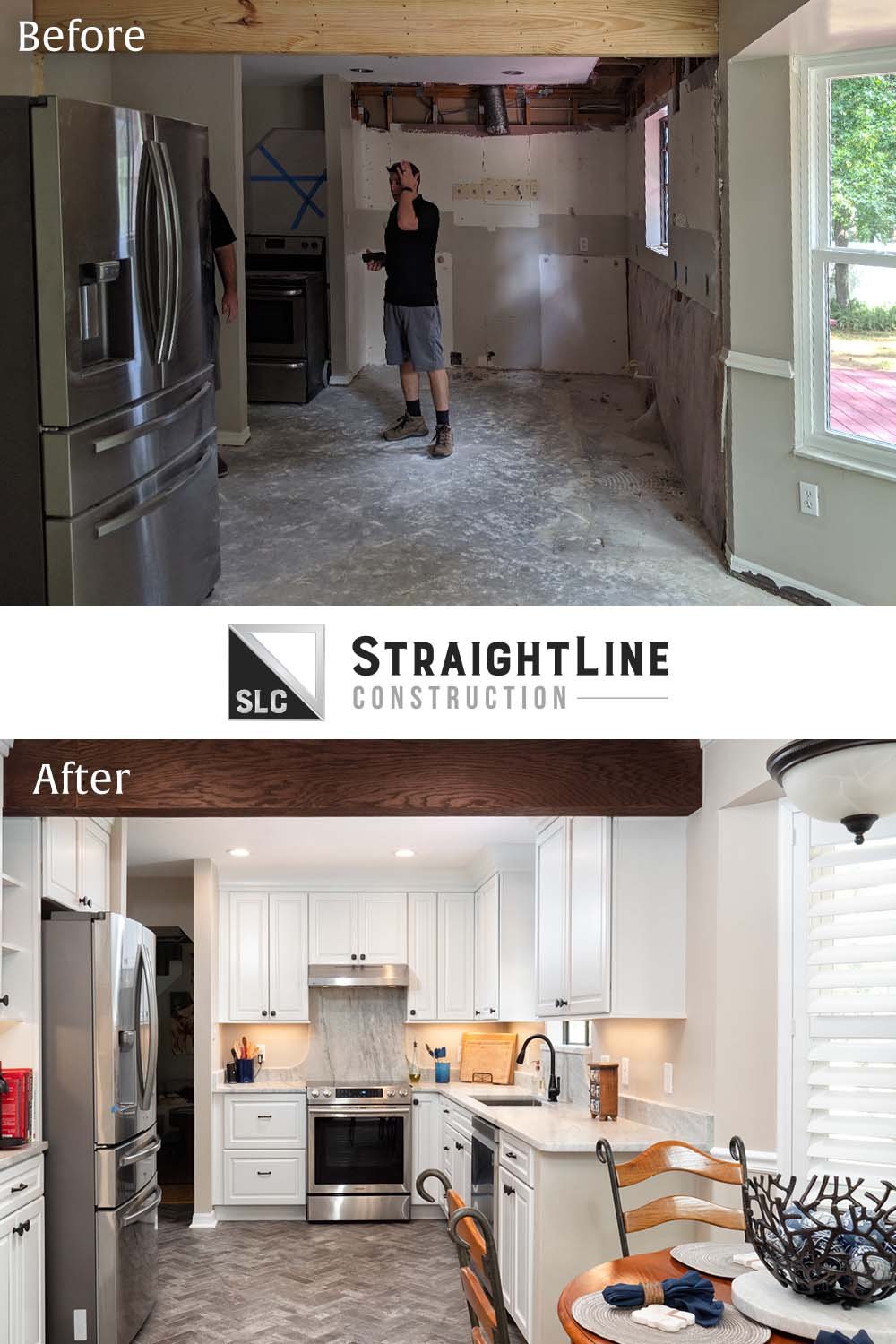 Strategic before and after Pinterest template graphic design