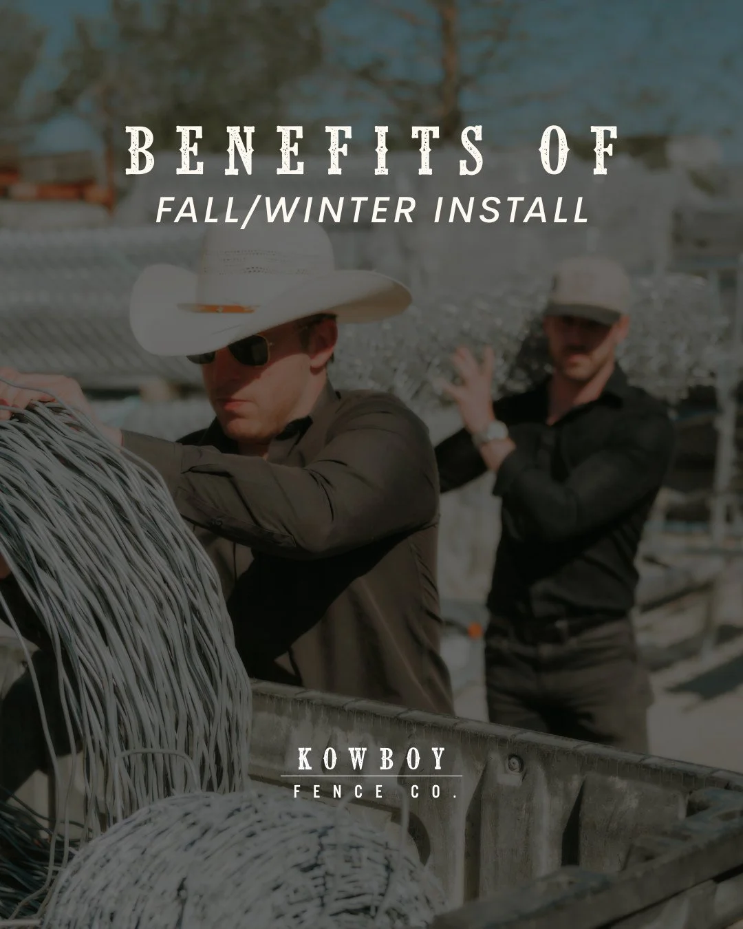 Why wait until spring when everyone else is booking? 🌱
Installing your fence in the fall or winter means:
✅ Faster scheduling
✅ Ready by spring
✅ Protect your property year-round
Get ahead of the rush and enjoy your yard the minute warm wea