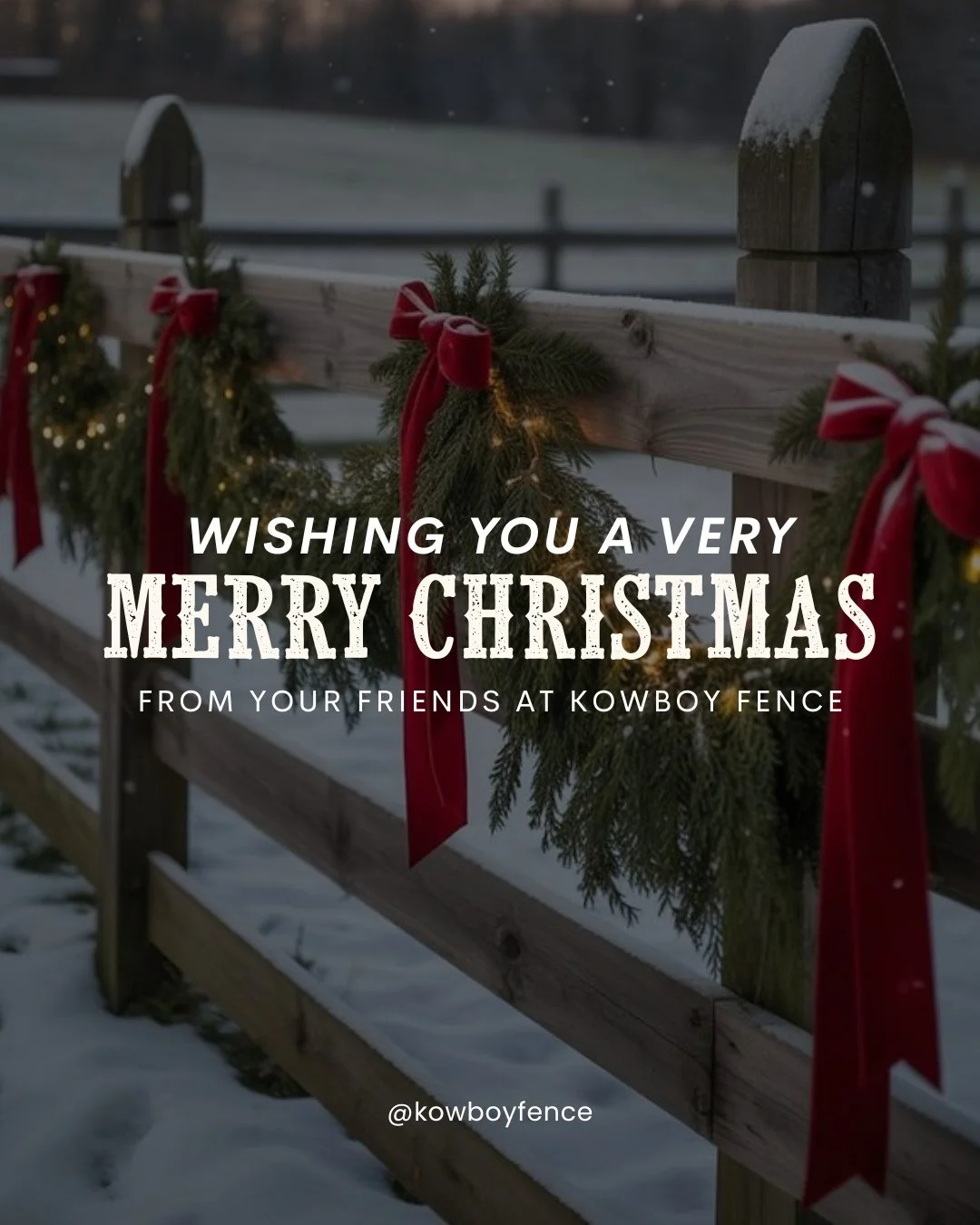 From our crew to yours, Merry Christmas. 🎄🤠 We&rsquo;re incredibly grateful for the trust you&rsquo;ve placed in Kowboy this year. Supporting our community and building projects we&rsquo;re proud of wouldn&rsquo;t be possible without customers like