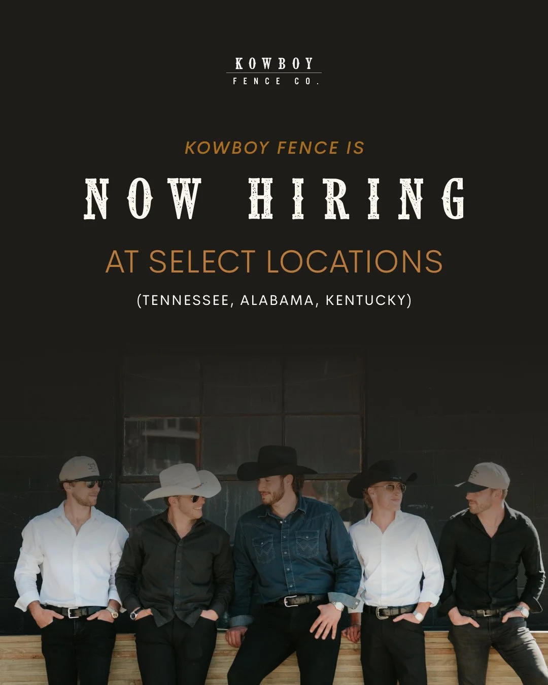 We&rsquo;re hiring 🤠 Kowboy is growing, and we&rsquo;re looking for hardworking, dependable team members who take pride in doing the job right!⁠
⁠
If you value craftsmanship, teamwork, and building something that lasts, we want to hear from you. Com