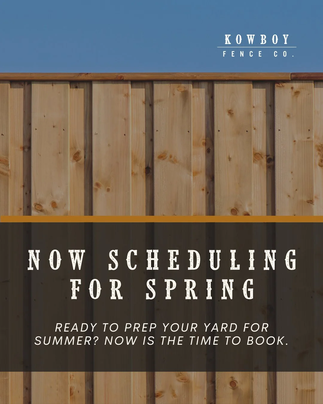 Spring is on its way 🙌 After a tough winter here in the South, there&rsquo;s no doubt some fences need repairs, reinforcement, or a full refresh. 🛠️⁠
⁠
Our spring schedule is filling quickly. If you&rsquo;re hoping to head into summer with a strong