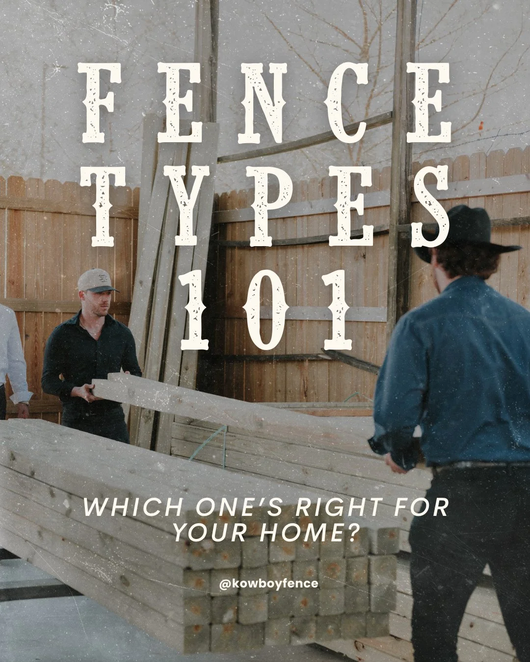 Curious what type of fence makes the most sense for your property? It depends on more than just style.⁠
⁠
We walk you through every option. Wood, vinyl, aluminum, and chain link, to help you choose what works best for your land and your lifestyle.⁠
⁠