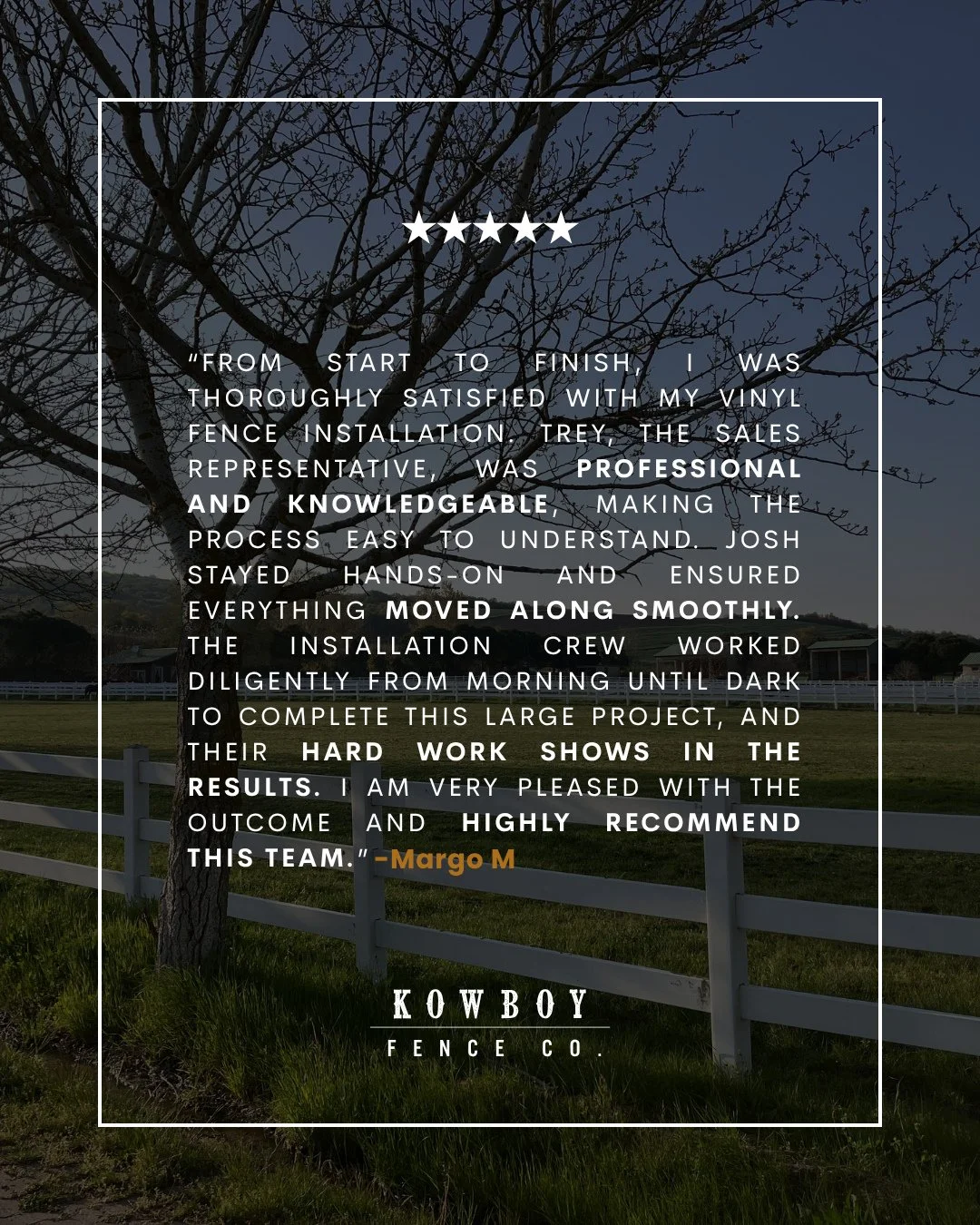 From start to finish, it&rsquo;s all about doing it right 🤝 Clear communication, hard work, and a team that sees it through. 🤠 ⁠
⁠
⁠
⁠
#Kowboy #KowboyUp #KowboyFence #NashvilleTN #JacksonTN #MemphisTN #KnoxvilleTN #HuntsvilleAL #BirminghamAL #Louis