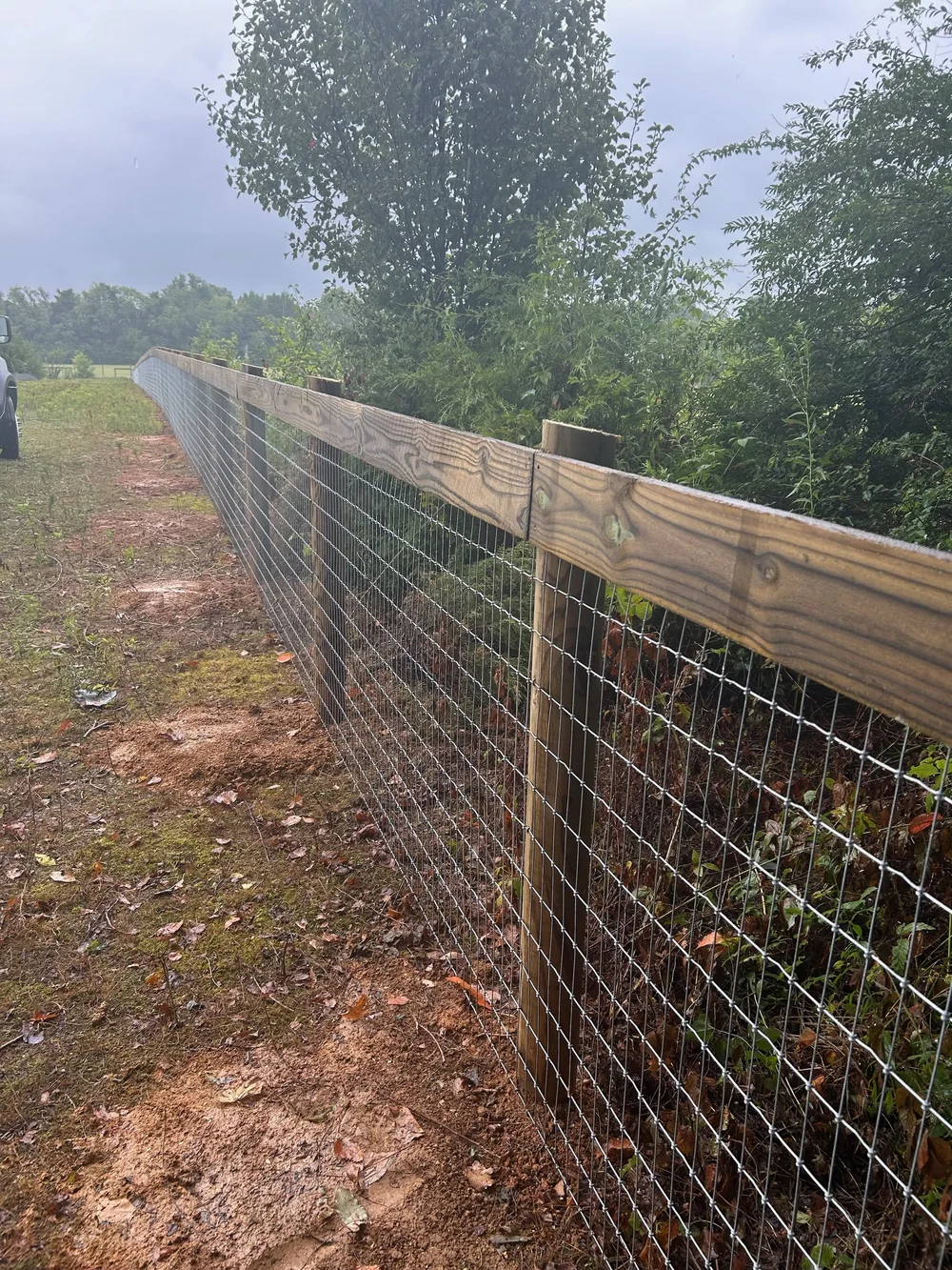 4' \u0026 5' Stay-Tuff Woven Wire Fence with Stiff Stay Knot, image size:1000x1333