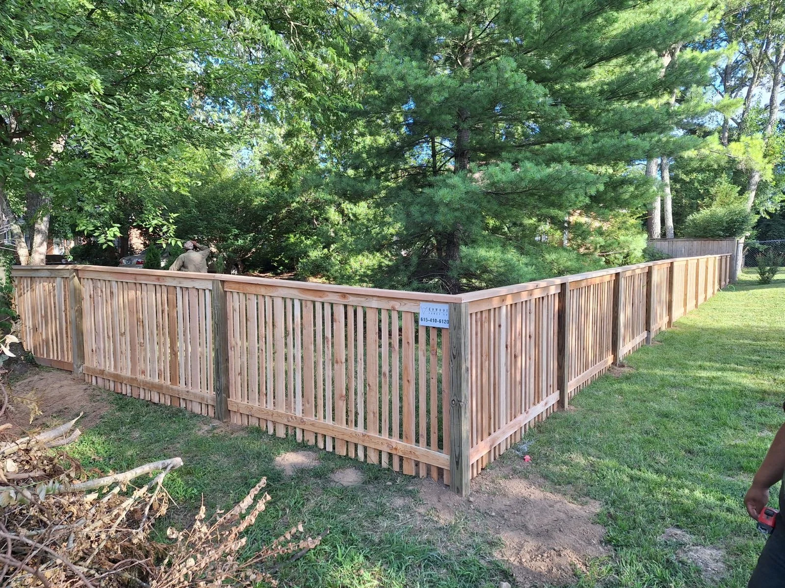 Custom Wood Privacy Fence