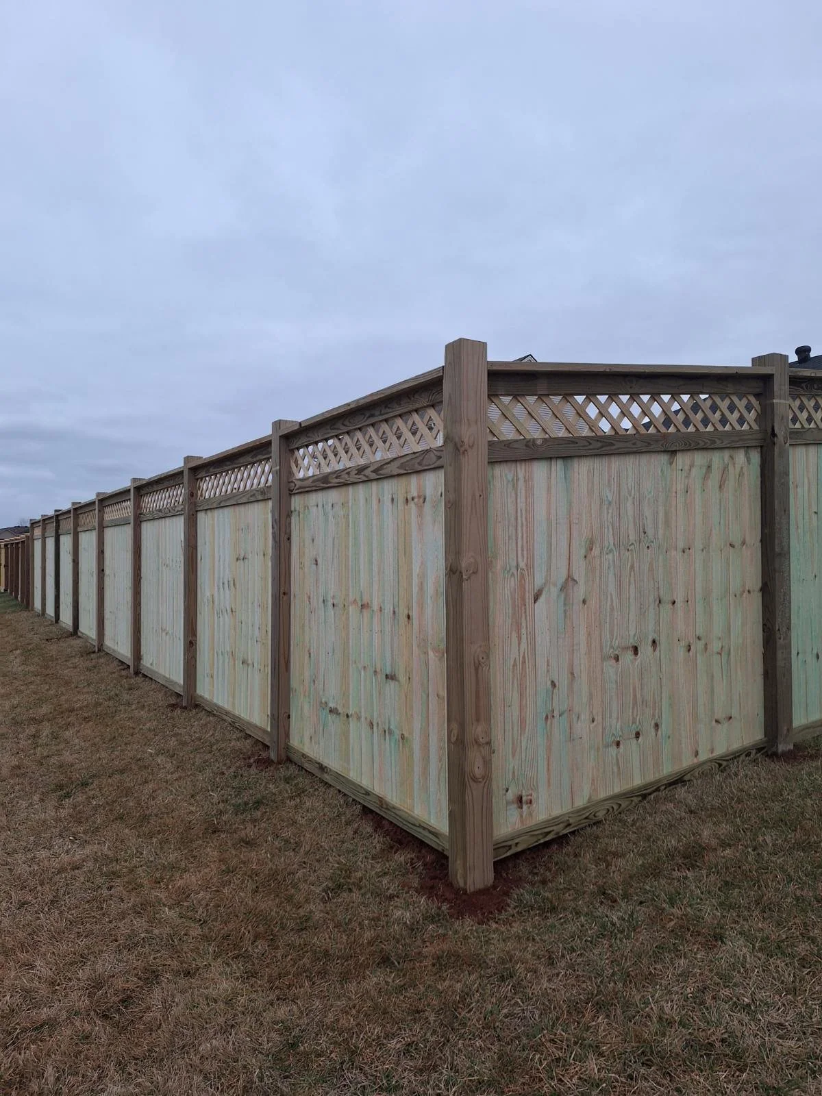 Custom Wood Privacy Fence