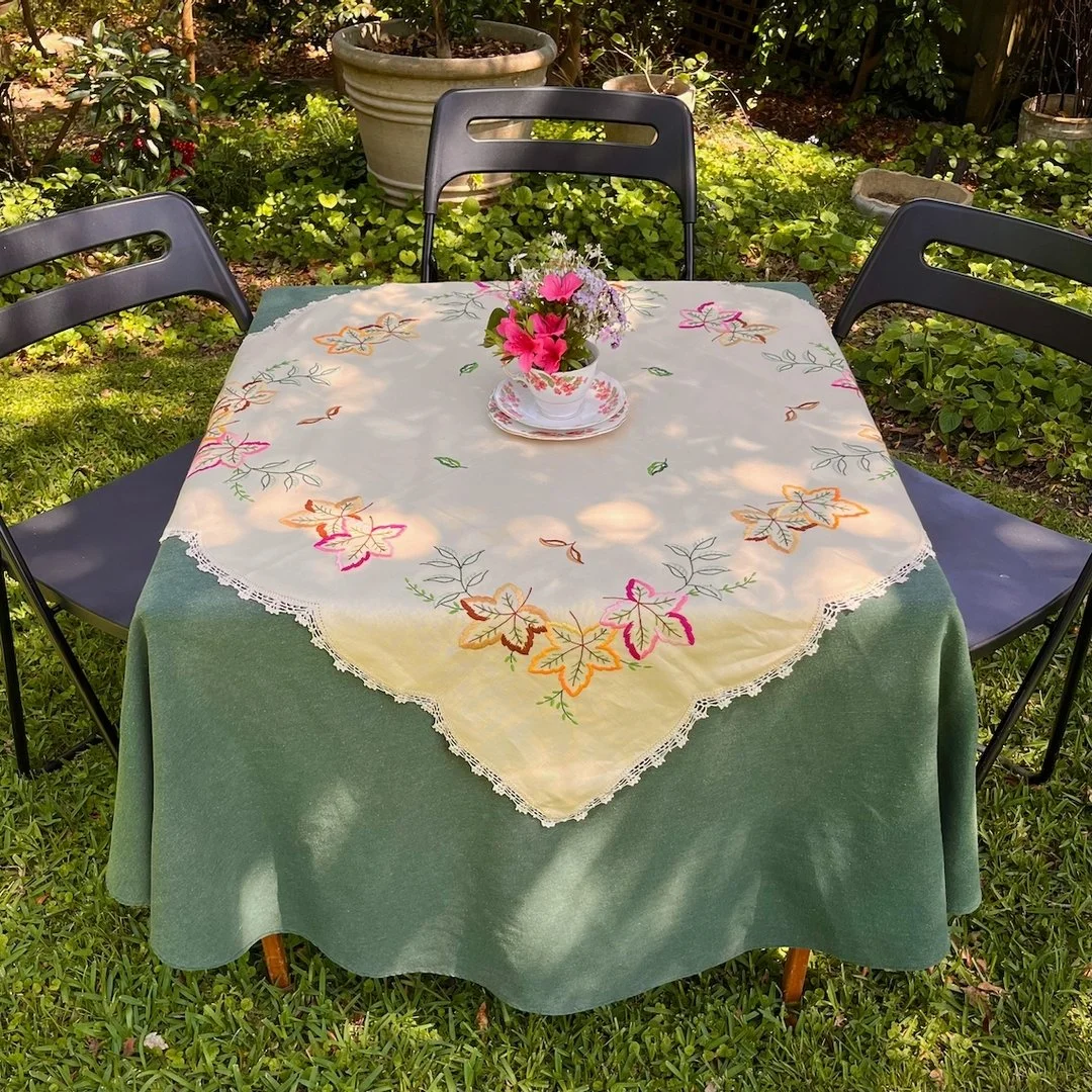 Have you bought tickets to our Jacaranda Jazz event on Sunday, 10 November 2024?

Gates open 3pm with music from 3.30pm.

I know we said BYO picnic, rug and chairs if needed, but to save you the trouble we also have tables with vintage linen for hire