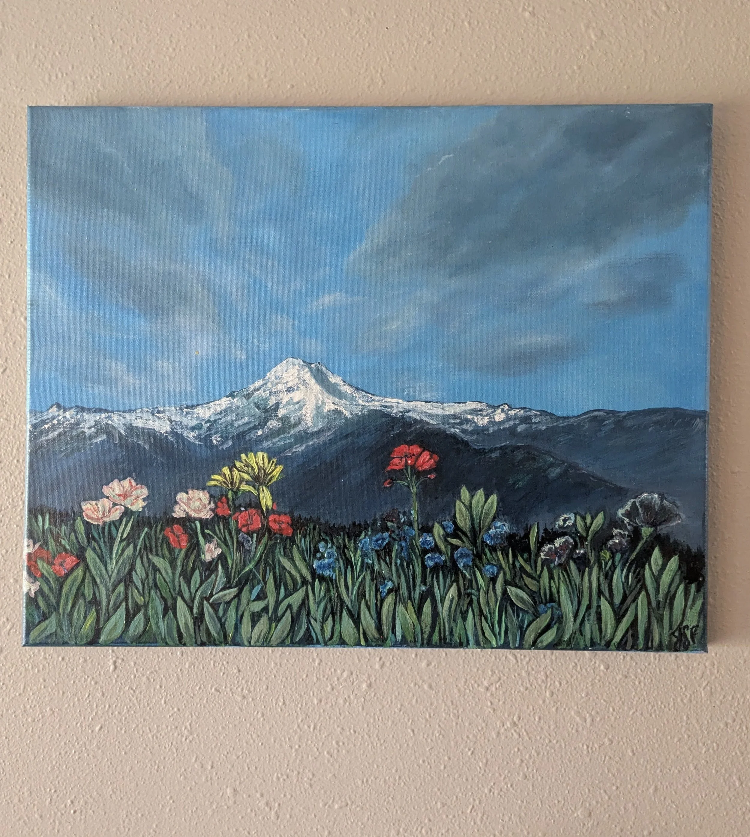 From the Summit — Original Painting