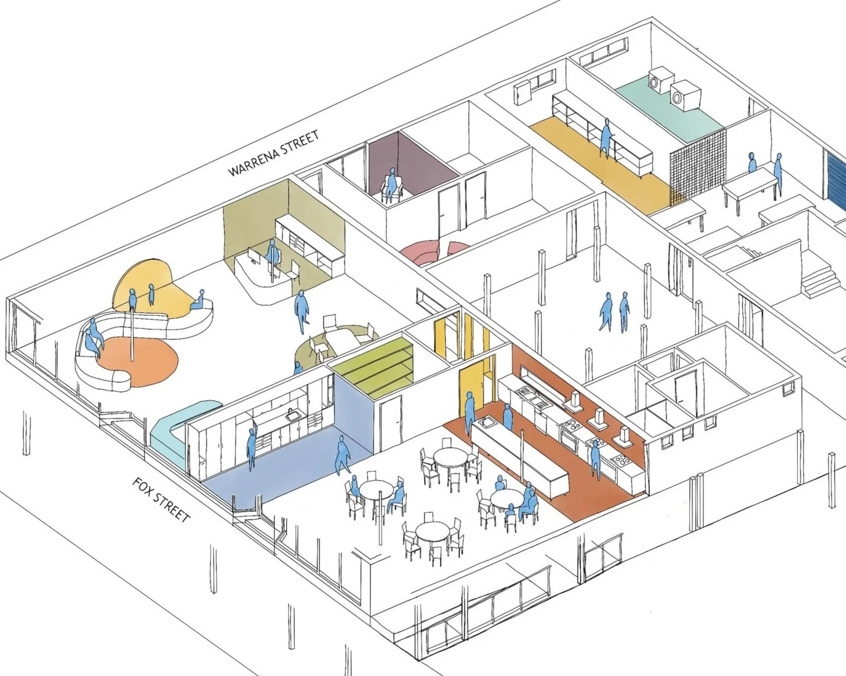 WAMS Fox Street Community Hub 
IN DESIGN