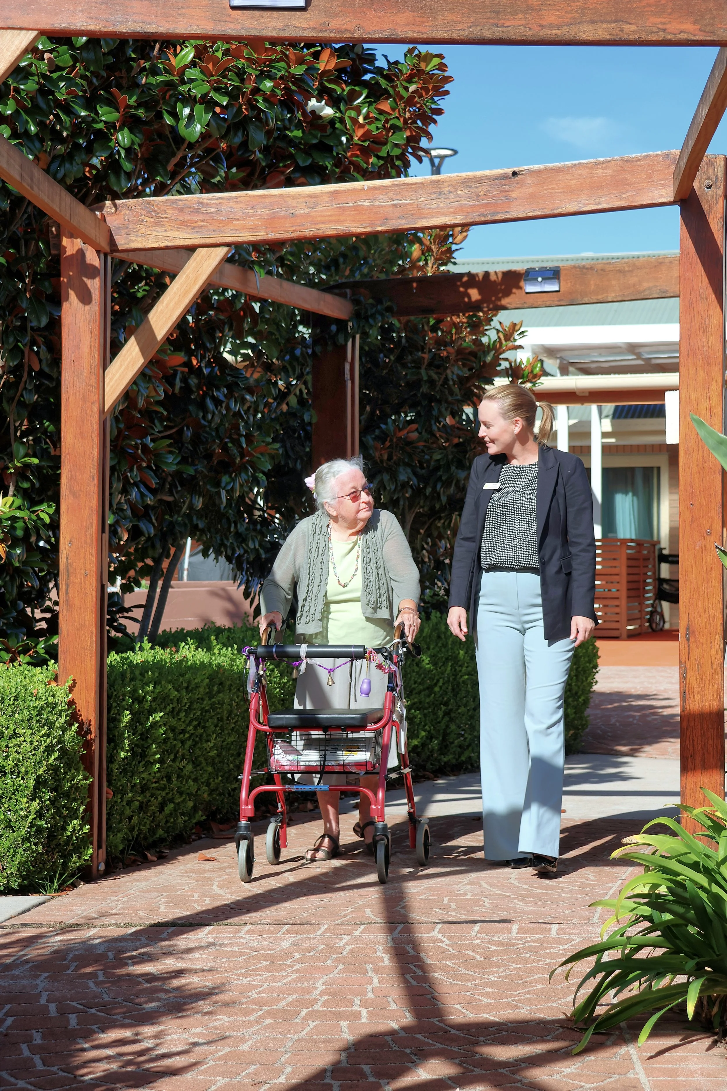 Active and dedicated garden spaces
