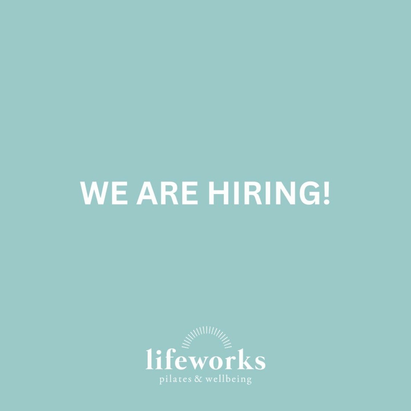 Reception Position at Lifeworks!

Are you the friendly and enthusiastic receptionist we're looking for? Join our amazing team and play an important role assisting clients and instructors.
 
The person we're looking for must have great communications 