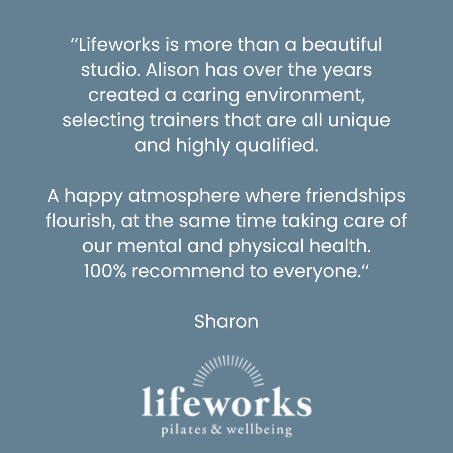 We care for our clients and do our very best to offer them a calm, happy and engaging atmosphere. Thank you Sharon for being part of the Lifeworks community!

#lifeworkspilates #pilates #reformerpilates #clinicalpilates #ballina #eastballina #theball