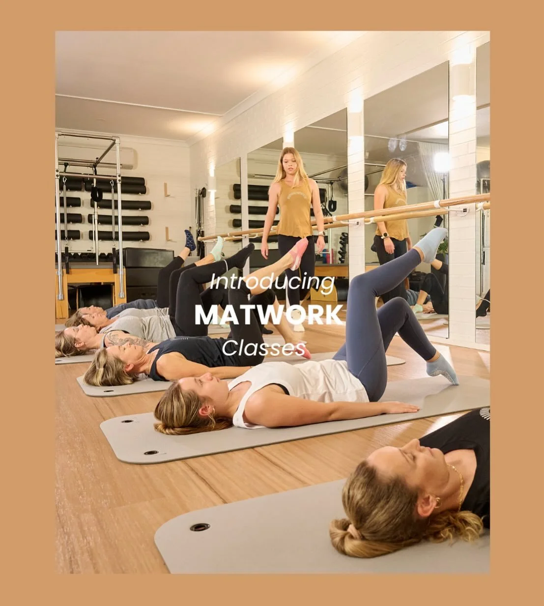 Attention!! Wednesday 6PM MAT classes are starting! Mat classes use your own body weight as resistance, making it accessible and adaptable for everyone. 

Fusing Pilates techniques with the added challenge of props ( foam rollers, magic circles, chi 