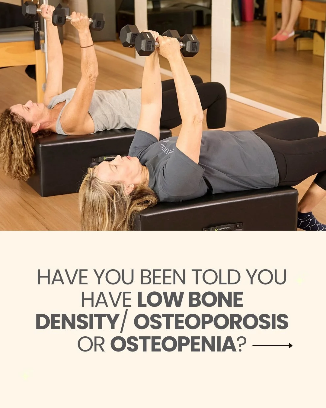 Bone health is about more than avoiding fractures- it&rsquo;s about staying strong, steady, and confident as you move through life. 

Call us now on 0415784214 or email us on admin@lifeworkspilates.com.au to book in today- we&rsquo;re here to guide y
