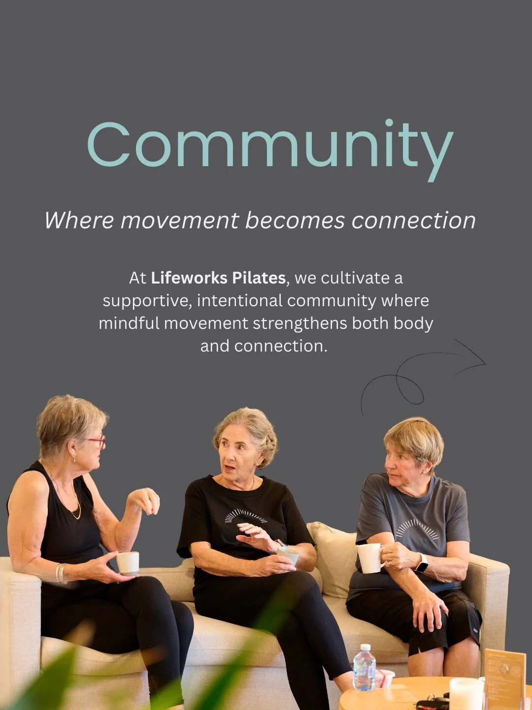 Community is at the heart of everything we do at Lifeworks! Come join us now to be apart of this incredible community 🙌🏽 
#lifeworkspilates #ballina# #northernriverspilates #skennarshead