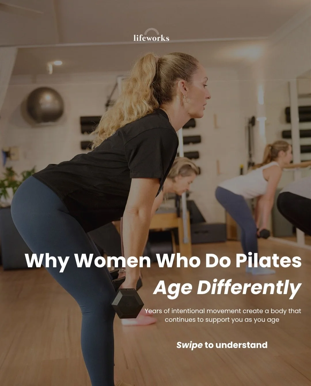 We often think ageing is something that simply happens to us.

But how we move, how strong we are, and how well we maintain our mobility can have a significant impact on how we feel as the years go by.

Pilates won&rsquo;t stop the ageing process-but
