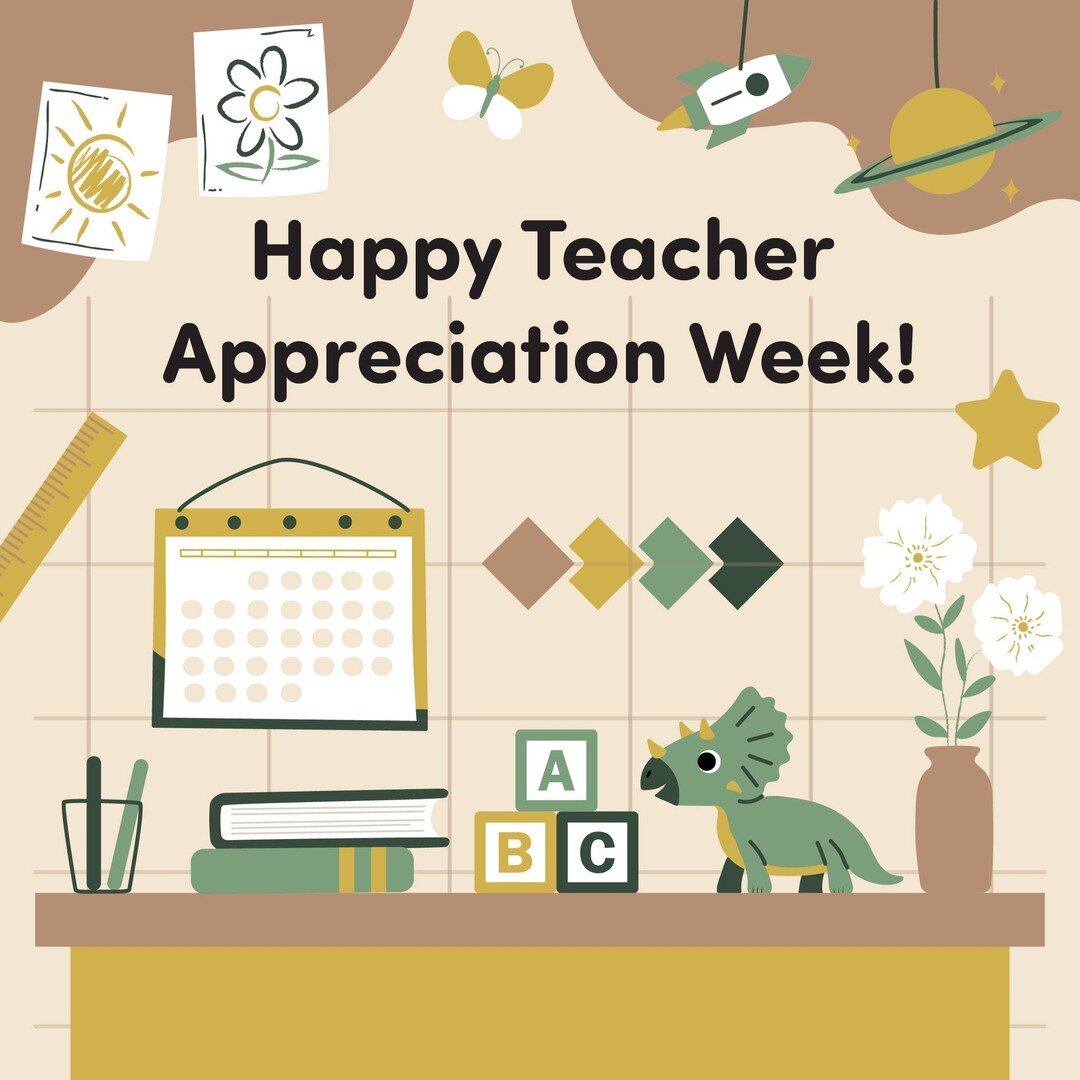 This week is dedicated to honoring teachers and recognizing the lasting contributions they make. We thank them for all their amazing and hard work. 

Our teachers at Stockton Montessori care for and inspire our young students to reach their fullest p