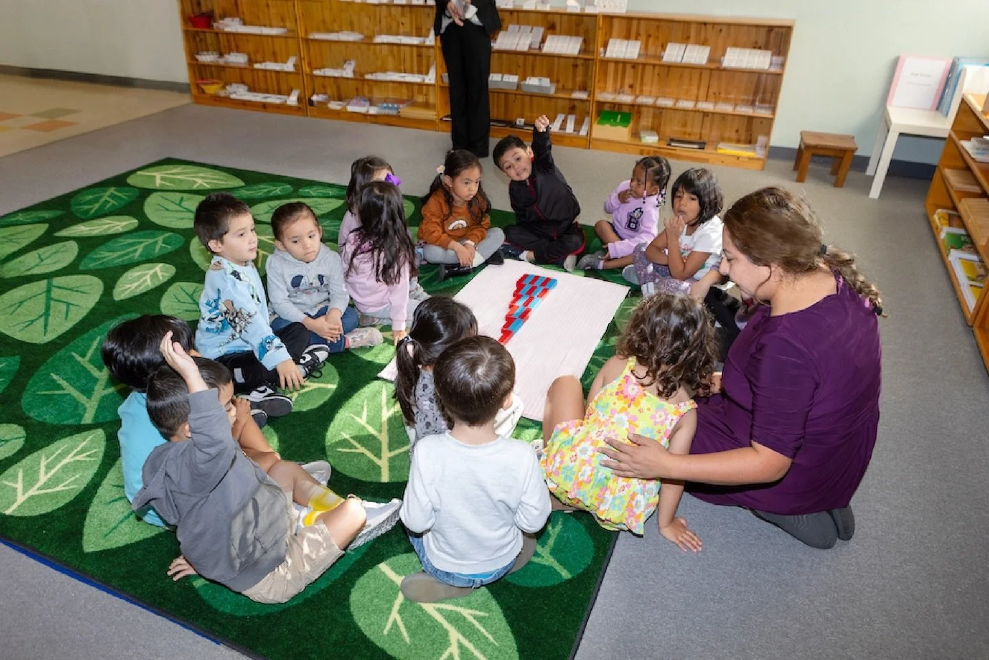 Montessori number rods are a hands-on tool that helps children master foundational math concepts. Math is so much more than just numbers on a page&mdash;it&rsquo;s an adventure! Our students visualize numbers and develop strong counting skills in a f