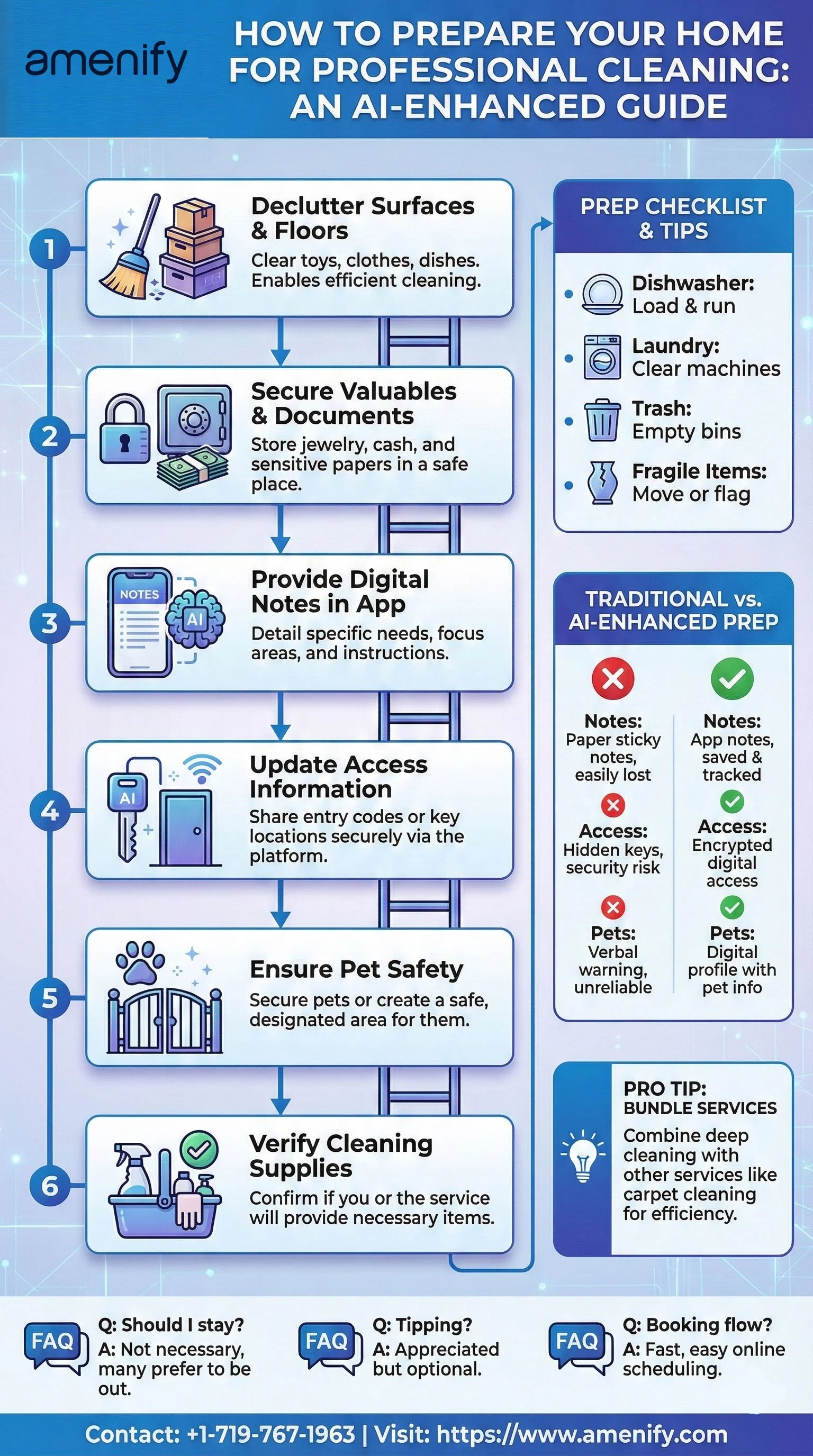Prep for a Perfect Clean with Amenify AI Home Services — Amenify