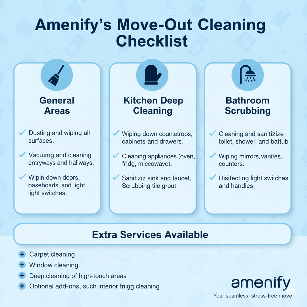 move out cleaning checklist