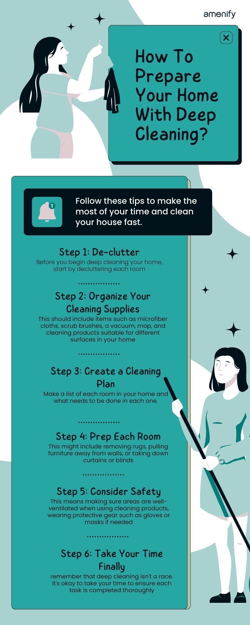 How to Deep Clean Your House