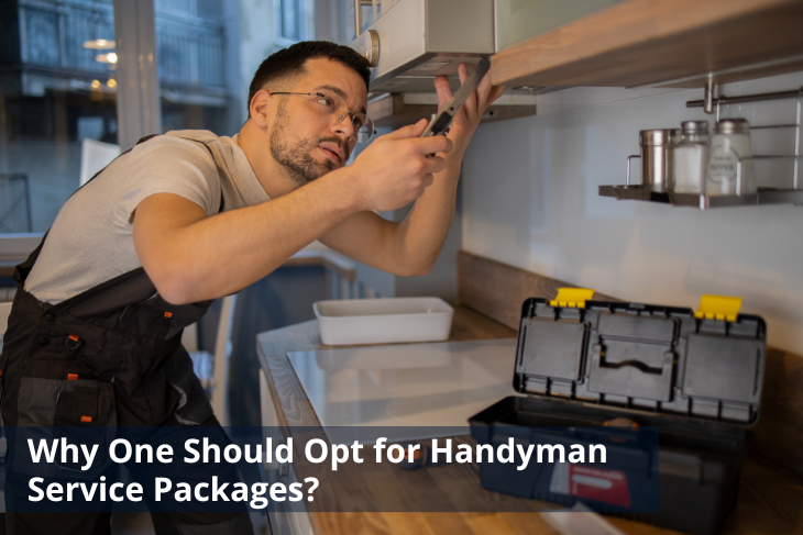 Handyman service packages providing affordable home repair solutions, highlighting time-saving and cost-efficiency benefits.