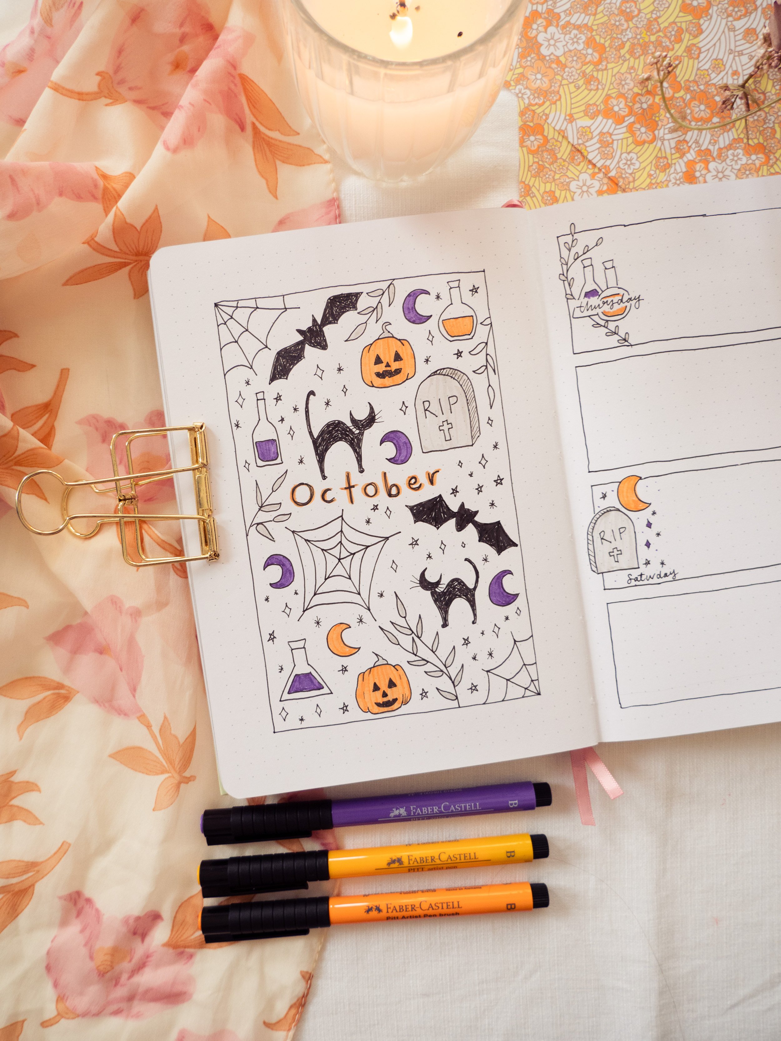 September Bullet Journal Theme MADE EASY! (Sticker Hack)