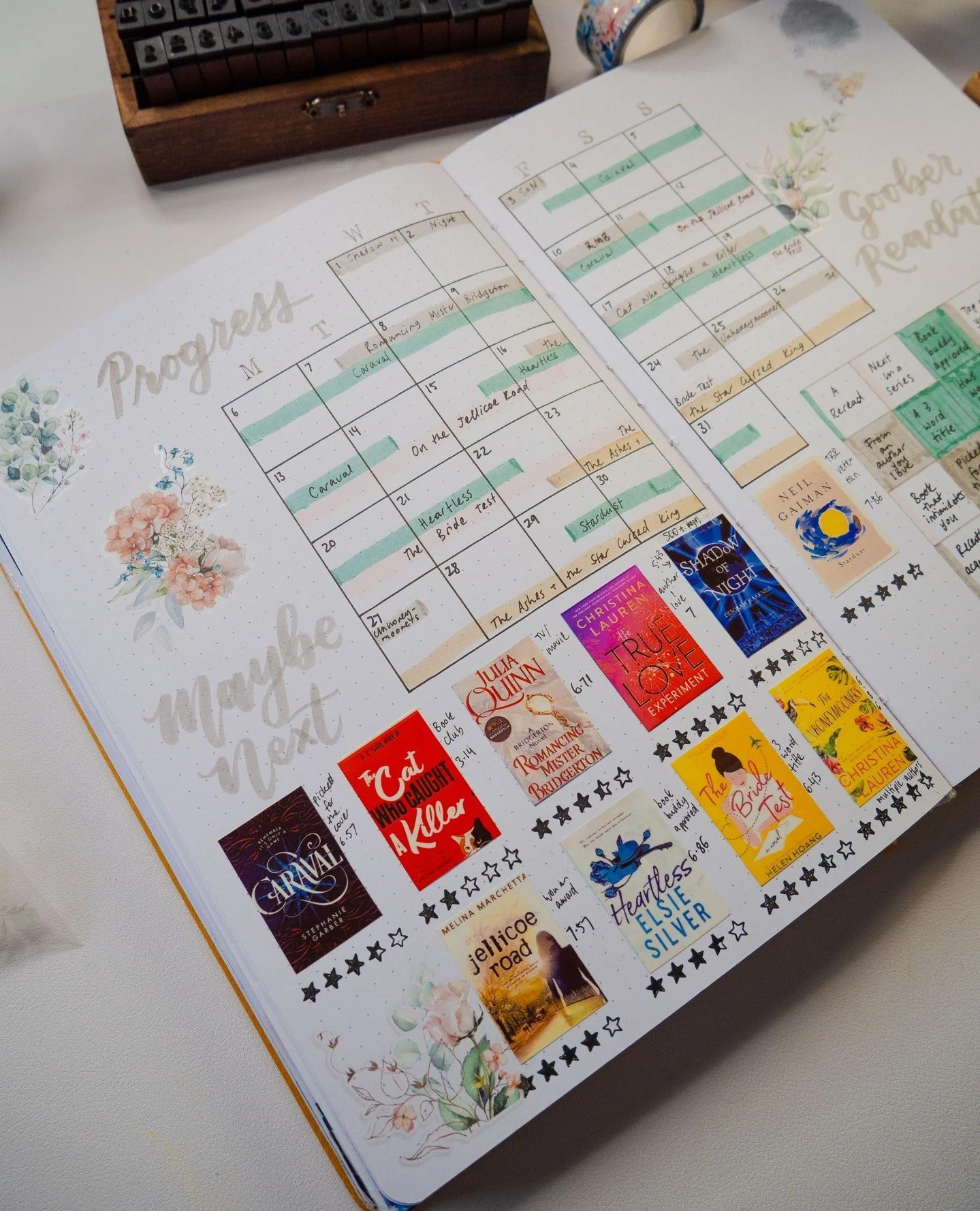 Everything I read in May! Plus a little reading stats action 📈⁠
⁠
What was your standout book for May? Mine was definitely Stardust by Neil Gaiman - I bought a paperback copy in an airport in 2010 and somehow only JUST read it now (on audiobook, rea