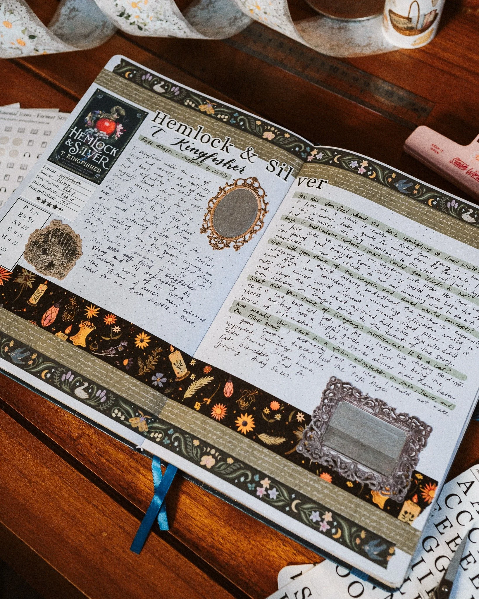 A little late, but here's everything I read in February, with mini-reviews!

Hemlock &amp; Silver - T. Kingfisher 
A delight of a fairytale turned on its head. A bit gruesome at times but our narrator is hilarious so it balances out. 4.2 stars

Some 