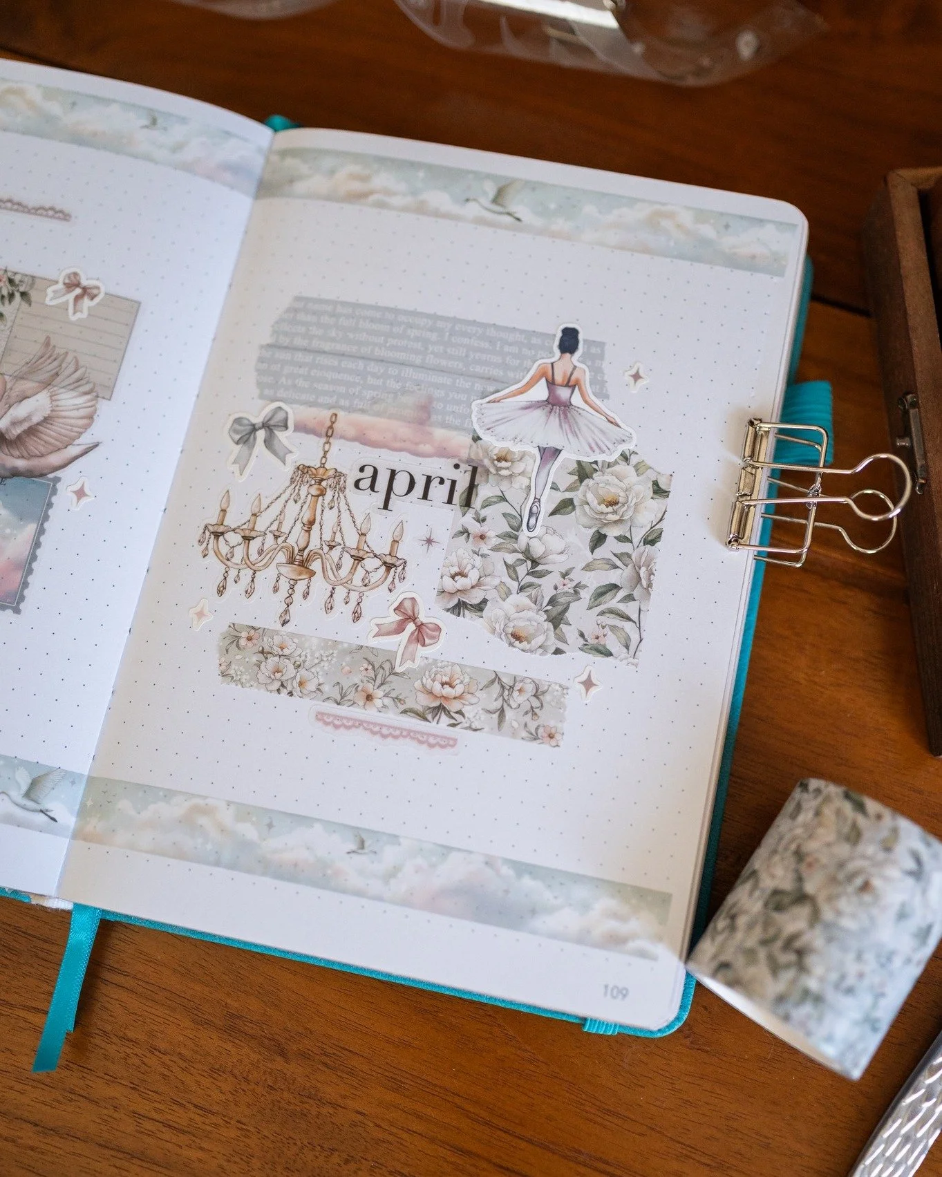 It can be tricky building a bullet journal intended to be universally usable, since I don't know who this journal will end up with when I put it together, but I do love a challenge! Here's a look at the pages within the Mystery Journal - each month h
