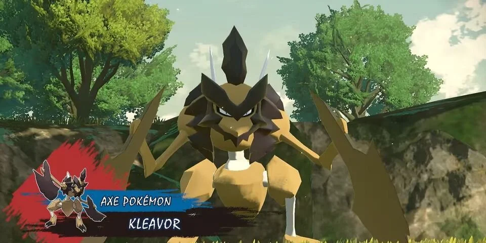 Pokemon Legends Arceus New Trailer Features Noble Pokemon Crafting 