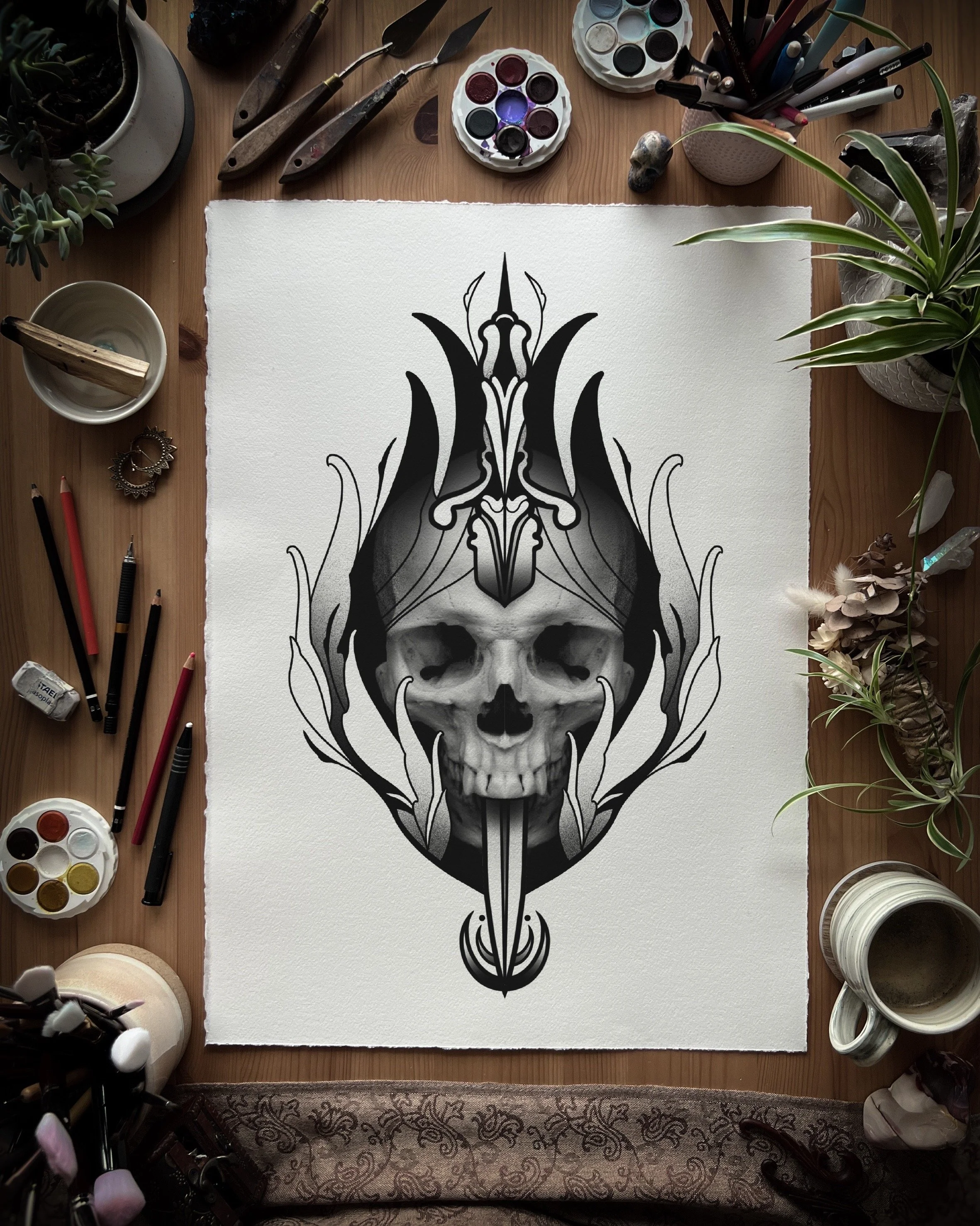 Dagger Skull