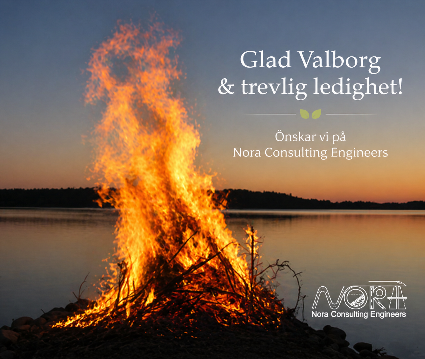 Glad Valborg &amp; Trevlig Ledighet från Nora Consulting Engineers! 🌸