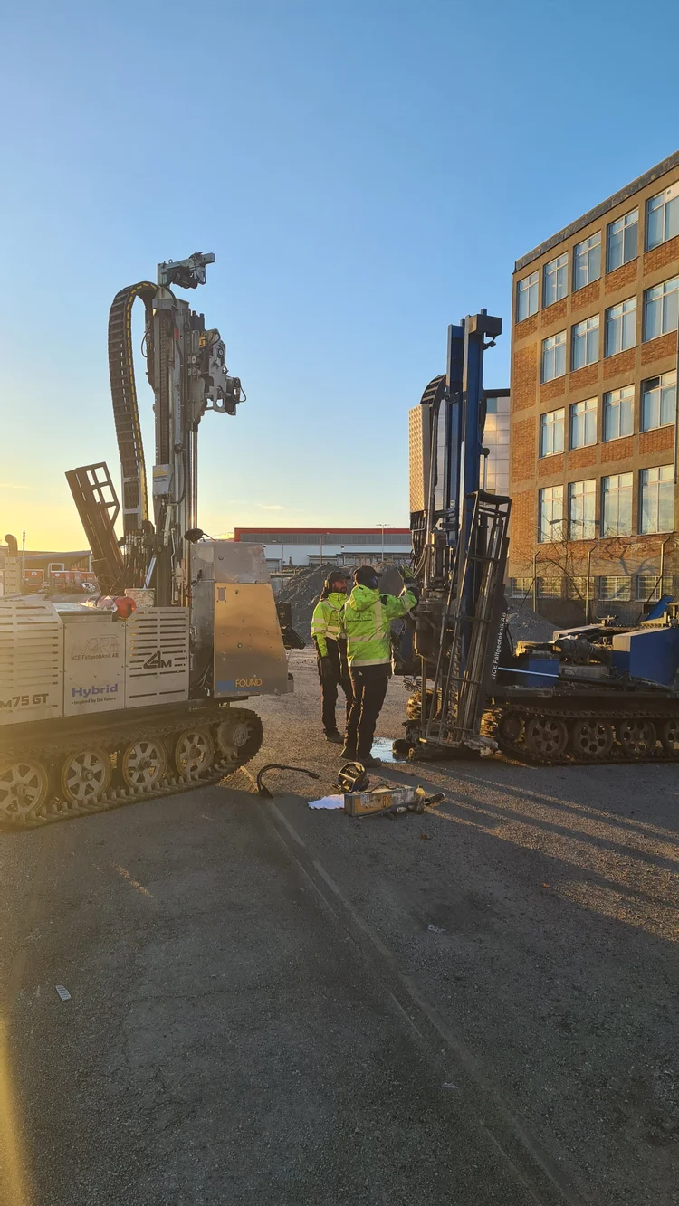 Nora Consulting Engineers i fält och på kontoret