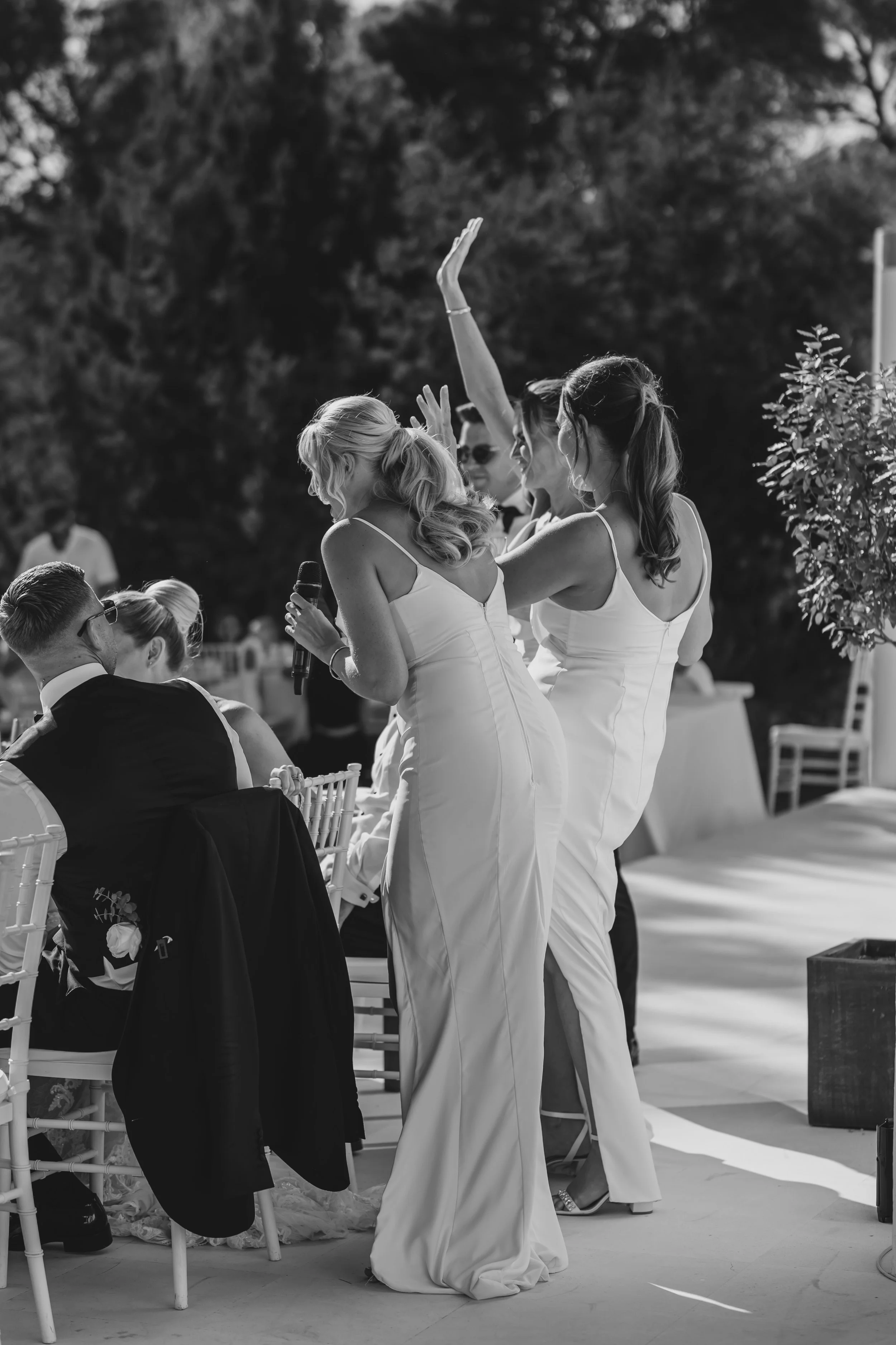 Ibiza wedding photographer sunset terrace wedding