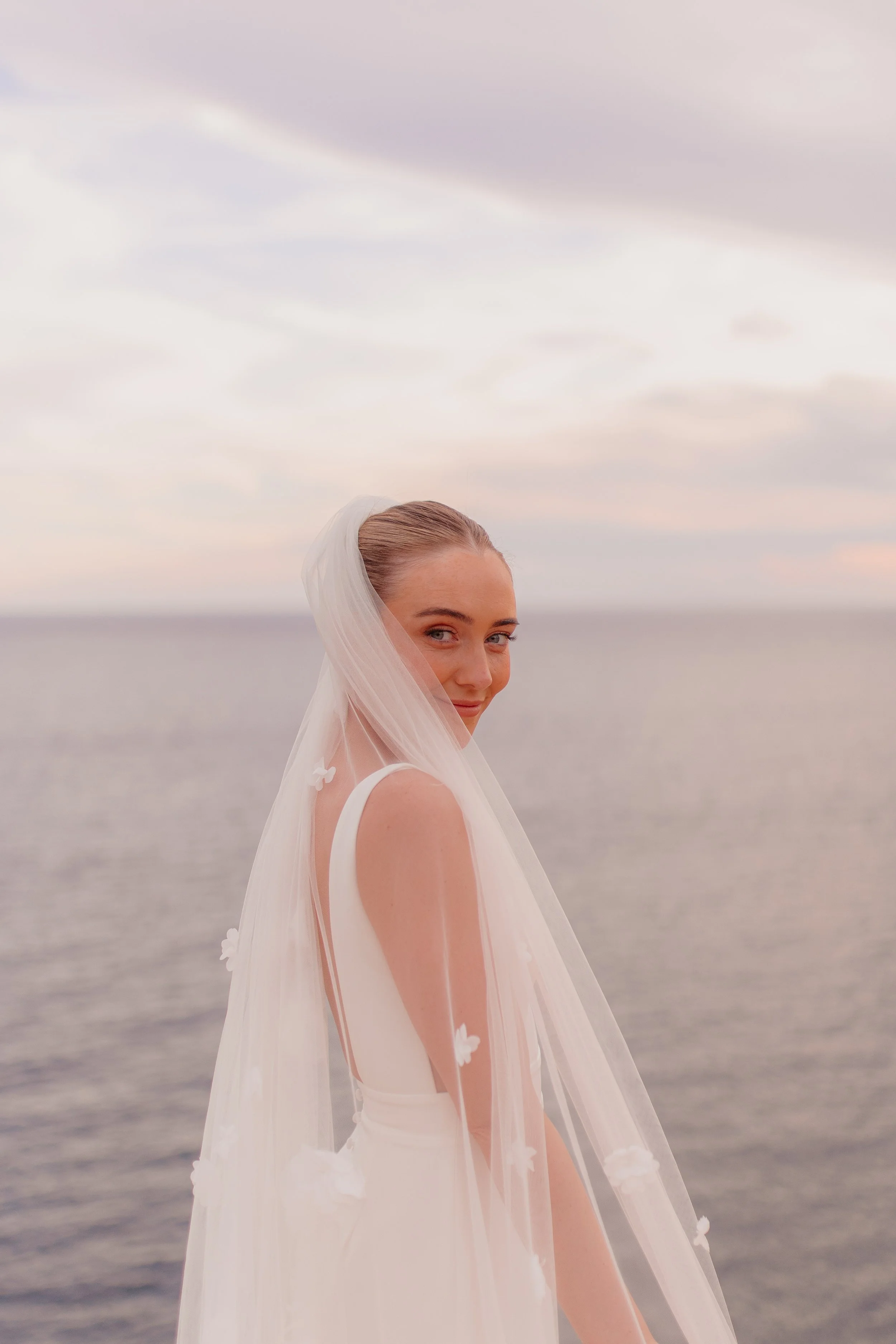 Ibiza wedding photographer bride portrait photography at Es Vedra Ibiza