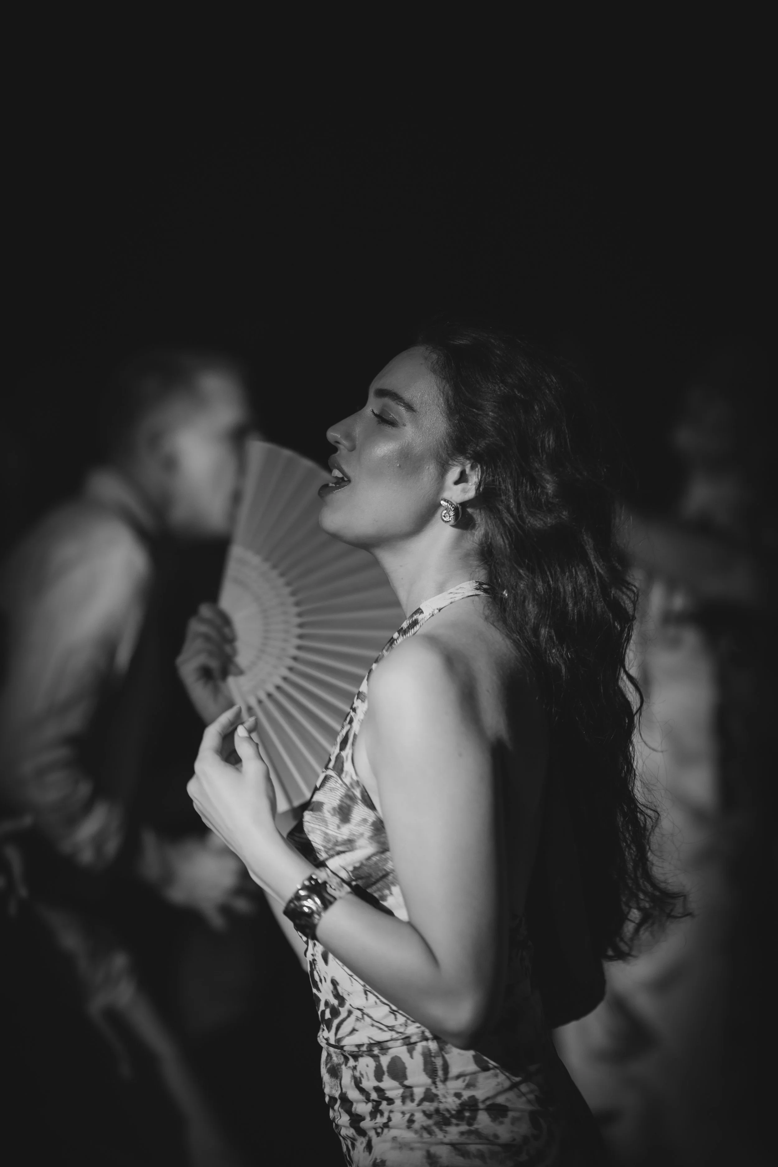 Ibiza wedding photographer evening dance floor party at Casa la Vista