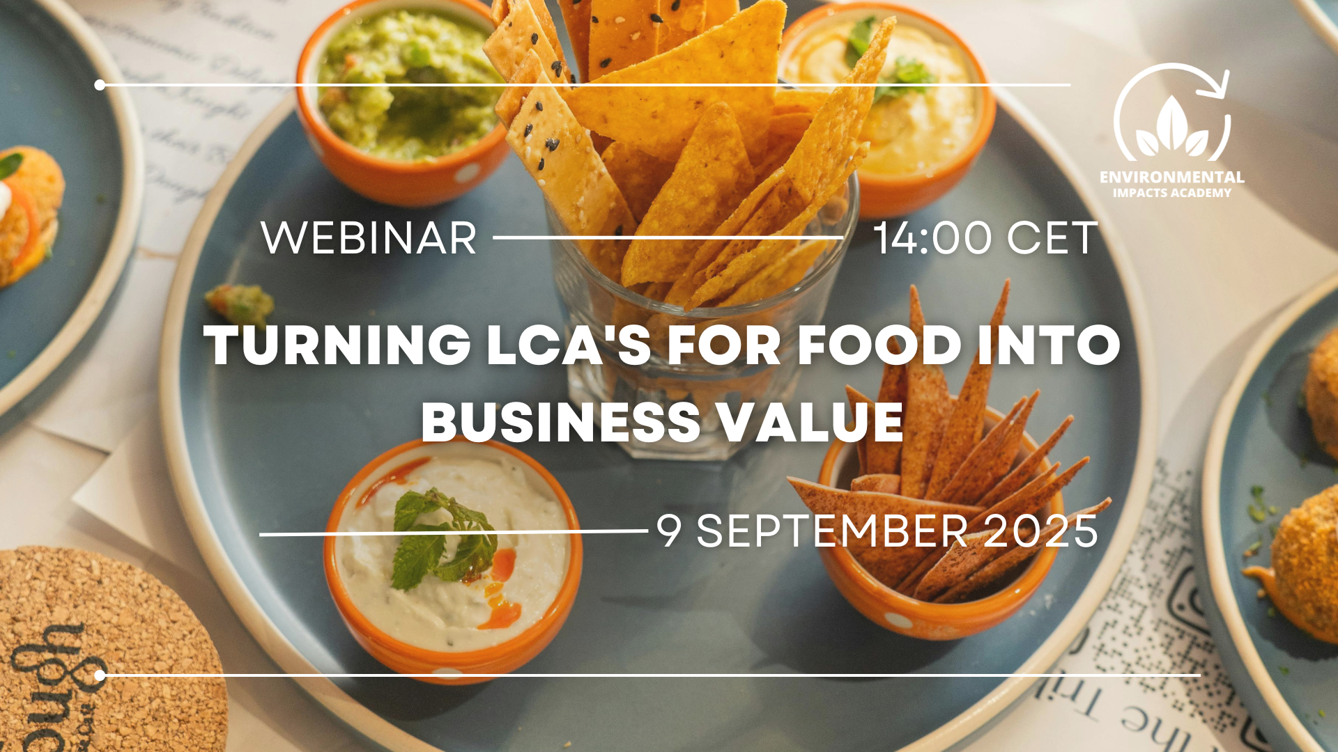 Webinar - Turning LCA's for Food into business value