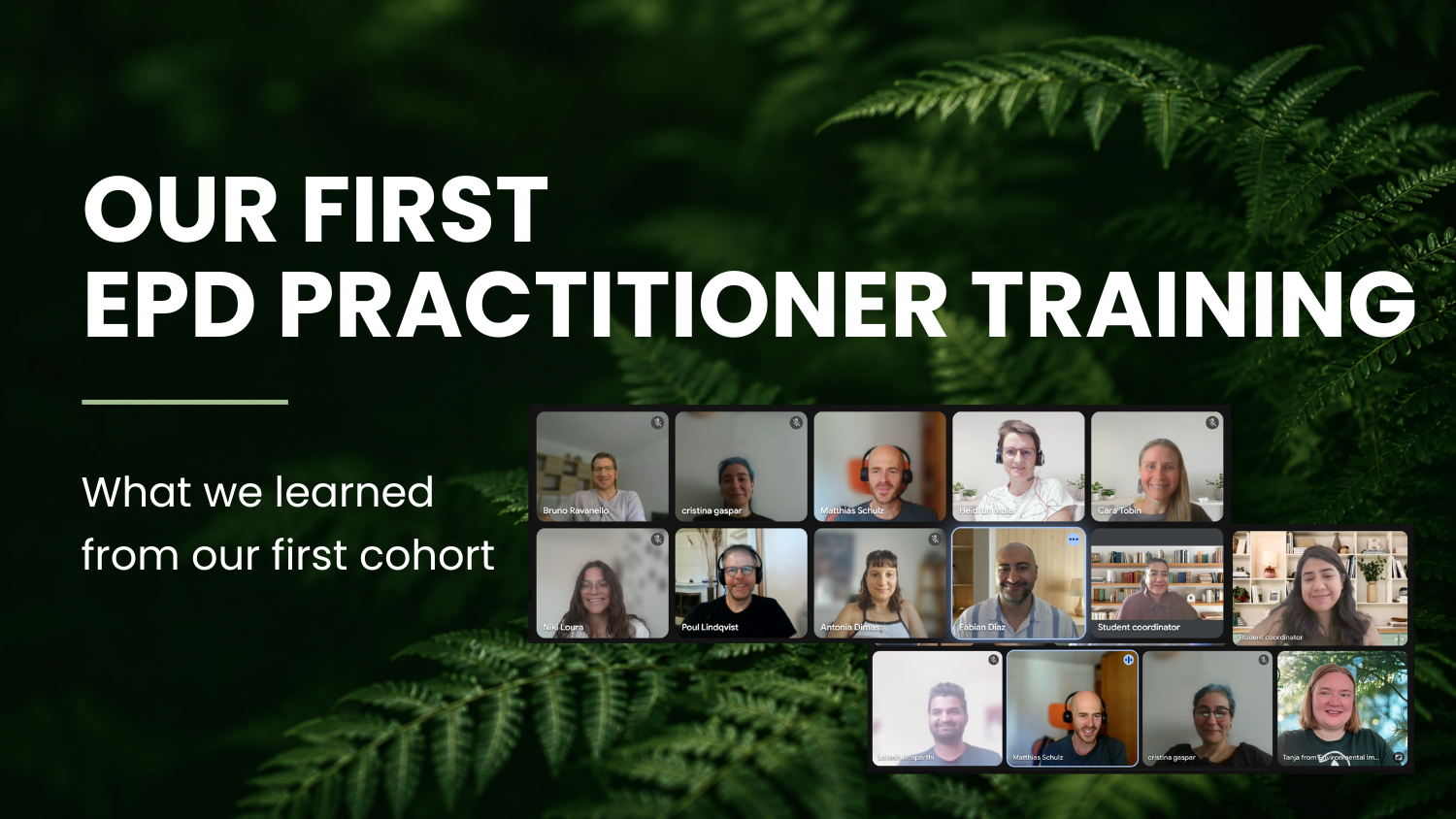 Creating Your First EPD: 5 Lessons From Practitioners Who Have Done It