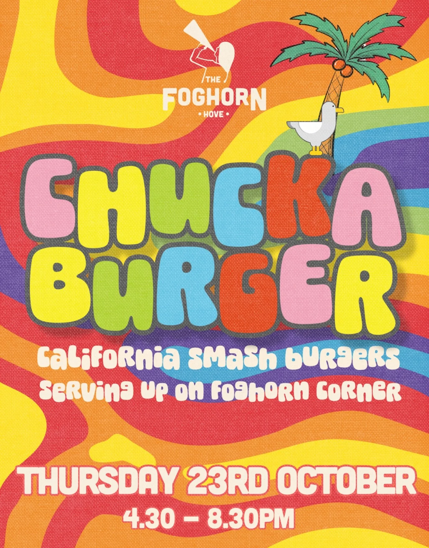 Takin’ care of business tomorrow - @chuckaburger_uk from 4:30pm 🍔🍻