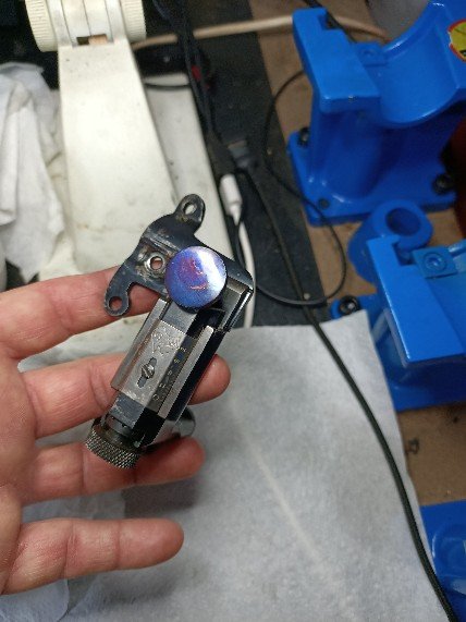 rifle part & blueing of bolt