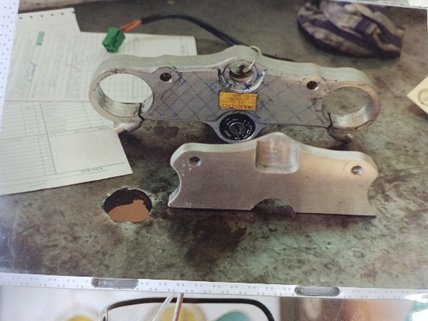 triple clamp adaptor