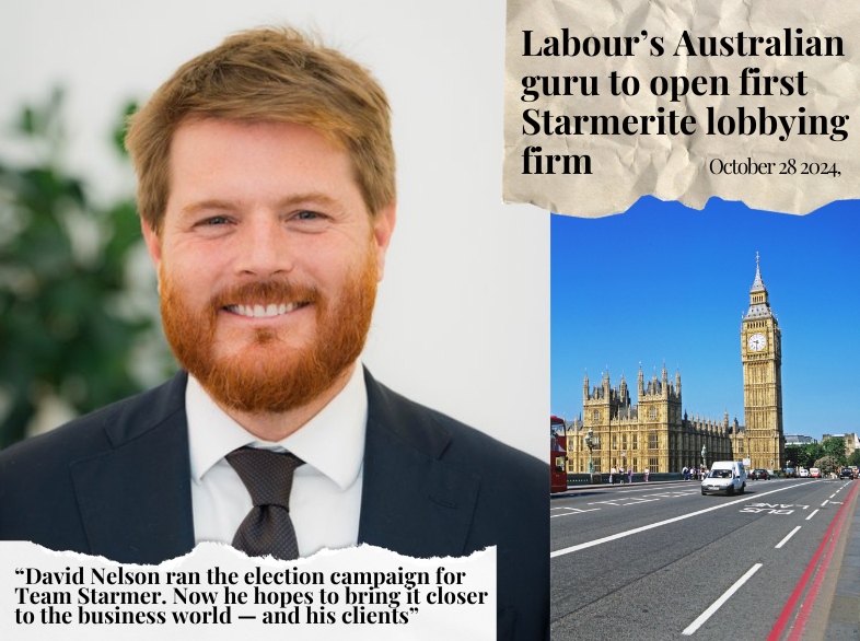 Labour’s Australian guru to open first Starmerite lobbying firm