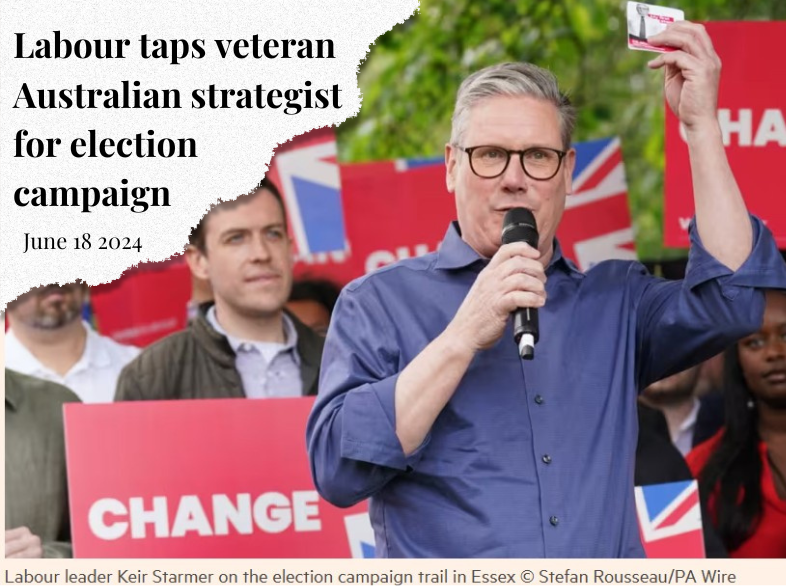 Labour taps veteran Australian strategist for election campaign